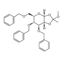 68779-52-2 , 3,4,6-O-三苄基-a-D-吡喃半乳糖-1,2-原酸甲酯, CAS:68779-52-2
