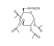  51642-43-4  ,1,2,3,4-O-四乙酰基-6-叠氮-6-脱氧-a-D-吡喃葡萄糖, CAS: 51642-43-4