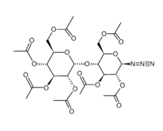 33012-49-6, Hepta-O-acetyl-b-maltosyl azide, CAS:33012-49-6