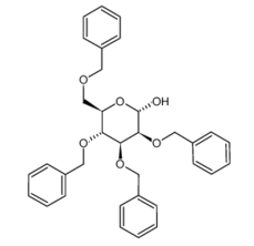 61330-61-8 , Tetra-O-benzyl D-mannopyranose, CAS:61330-61-8