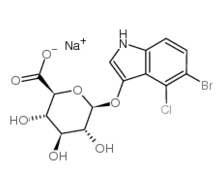 129541-41-9, 5-Bromo-4-chloro-3-indolyl b-D-glucuronide sodium salt, CAS:129541-41-9