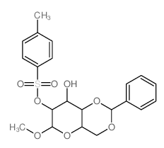 6698-32-4 ,甲基-2-O-对甲基苯磺酰基-4,6-O-苄叉-a-D-吡喃葡萄糖苷, CAS:6698-32-4