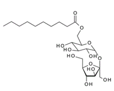 31835-06-0 , Sucrose monocaprate,b-D-Fructofuranosyl monodecanoate a-D-glucopyranoside; n-Decanoylsucrose; Sucrose monodecanoate