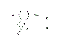 14528-64-4 , 4-Nitrocatechol sulfate dipotassium salt, 2-Hydroxy-5-nitrophenyl sulfate dipotassium salt