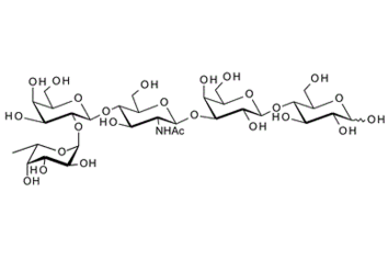 30517-76-1 , Fuca-2Galb-4GlcNAcb-3Galb-4Glc ; Blood group H pentaose type II