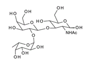 137739-90-3 , Fuca1-2Galb1-3GlcNAc ; Blood Group H type I trisaccharide