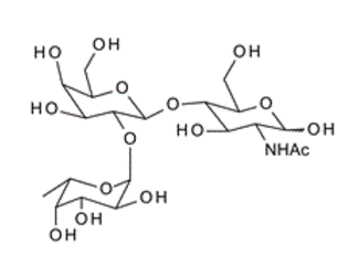 60797-31-1 , Fuca1-2Galb1-4GlcNAc ; Blood Group H type II trisaccharide