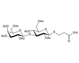 152435-15-9 , 3-(Hepta-O-acetyl-b-lactopyranosyl)thio-propanoic acid