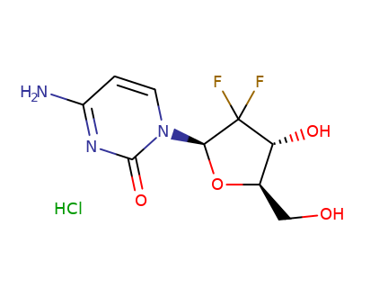 122111-03-9, 吉西他滨盐酸盐, Gemcitabine Hydrochloride, CAS:122111-03-9