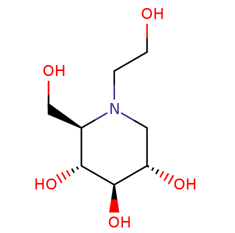 72432-03-2 , 米格列醇, Miglitol, CAS:72432-03-2