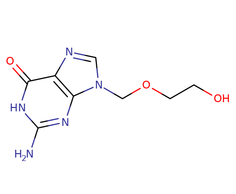 59277-89-3 , Acyclovir, 阿昔洛韦, CAS:59277-89-3