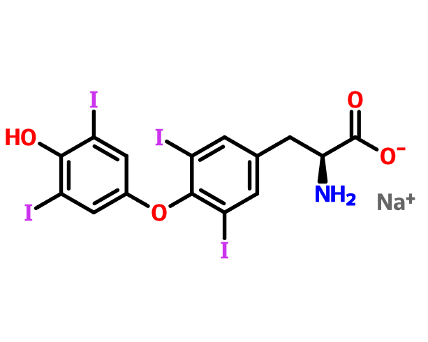 50809-32-0, Levothyroxine sodium,T4, CAS:50809-32-0