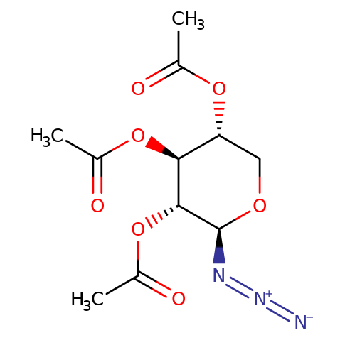 53784-33-1 ,2,3,4-O-三乙酰基-b-D-木糖基叠氮化物, CAS:53784-33-1