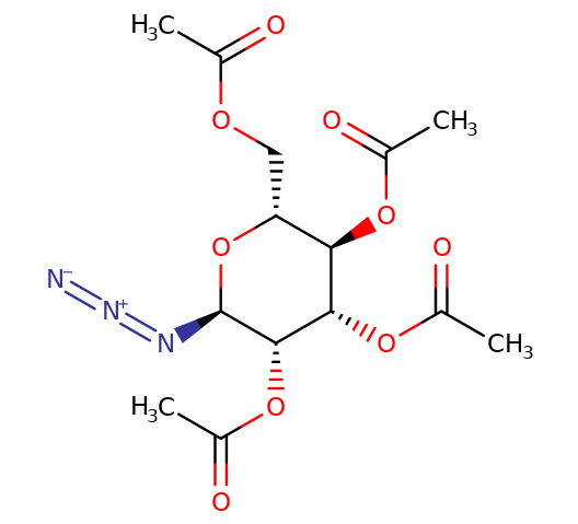 53784-29-5 ,2,3,4,6-tetra-O-acetyl-alpha-D-mannopyranosyl azide, Cas:53784-29-5