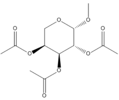 14520-32-2 ,甲基- 2,3,4-O-三乙酰-b-L-吡喃阿拉伯糖苷, CAS:14520-32-2
