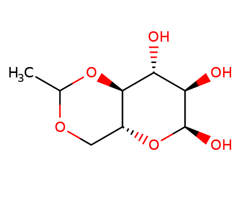 13224-99-2, 4,6-O-Ethylidene-alpha-D-glucopyranose, CAS:13224-99-2
