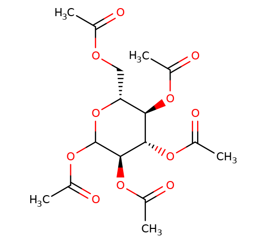 83-87-4 , 1,2,3,4,6-Penta-O-acetyl-D-glucopyranose, CAS:83-87-4
