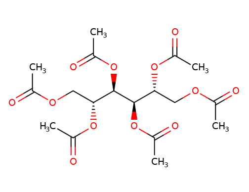 642-00-2 , 六乙酰-D-甘露醇, Hexa-O-acetyl-D-mannitol, CAS:642-00-2